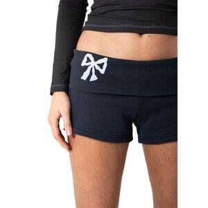 Bye Bambi Sharpay Fold Over Vintage/Y2K Shorts, Size M